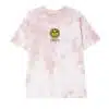 obey sunshine organic pink clay tie dye