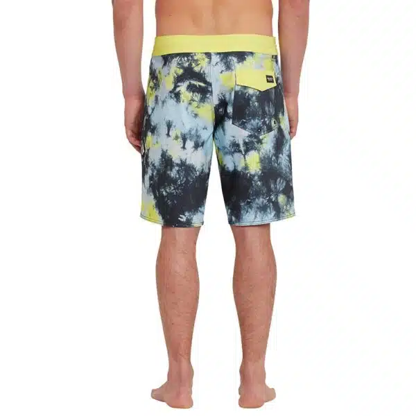 volcom saturate stoney lime tie dye