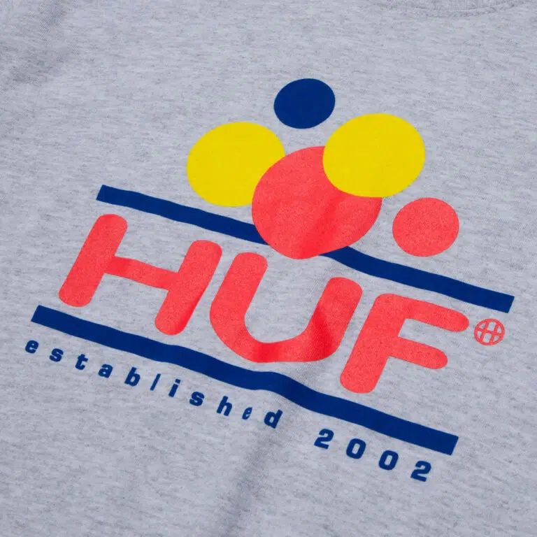 HUF Fun T-Shirt Athletic Grey