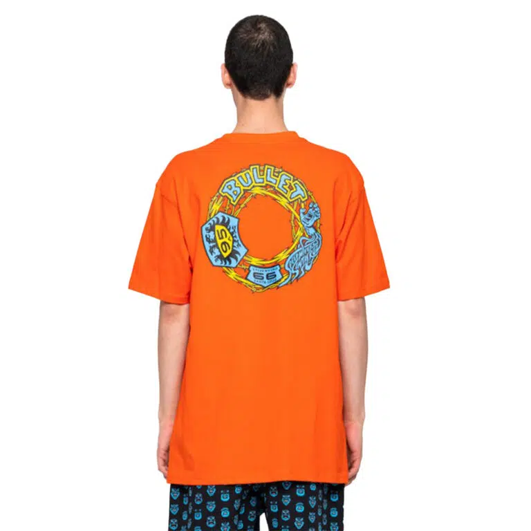 T-Shirt Santa Cruz Bullet 66 Orange