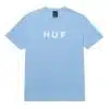 HUF Essentials OG Logo T-Shirt Light Blue