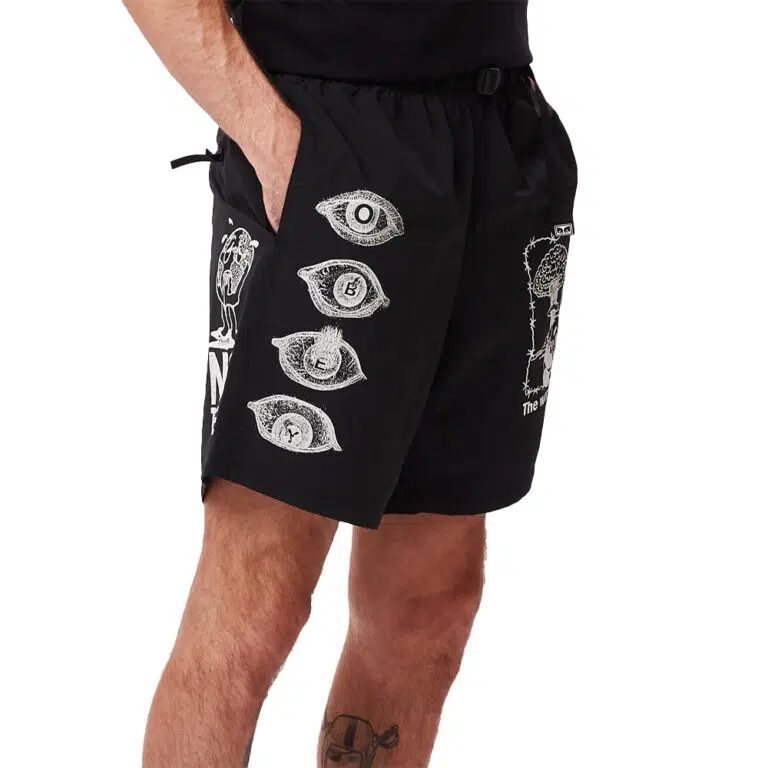 Obey Easy No Time Shorts Black