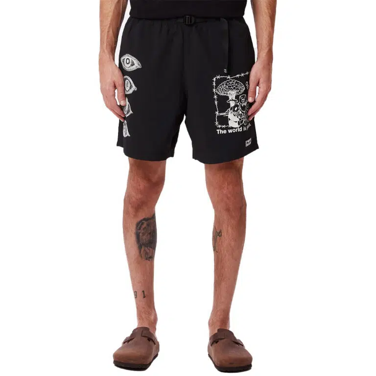 Obey Easy No Time Shorts Black