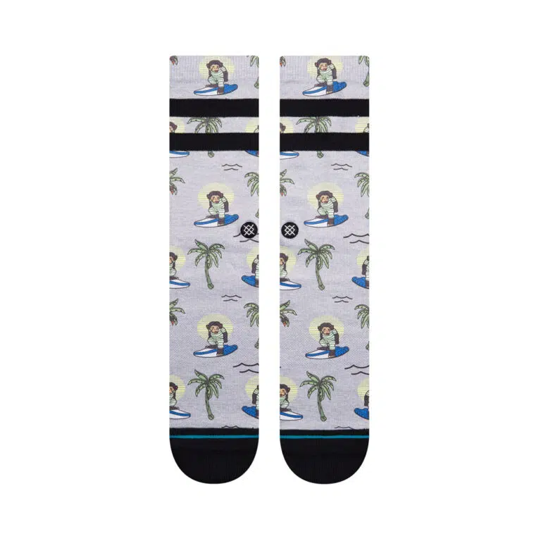 Stance Surfing Monkey Grey