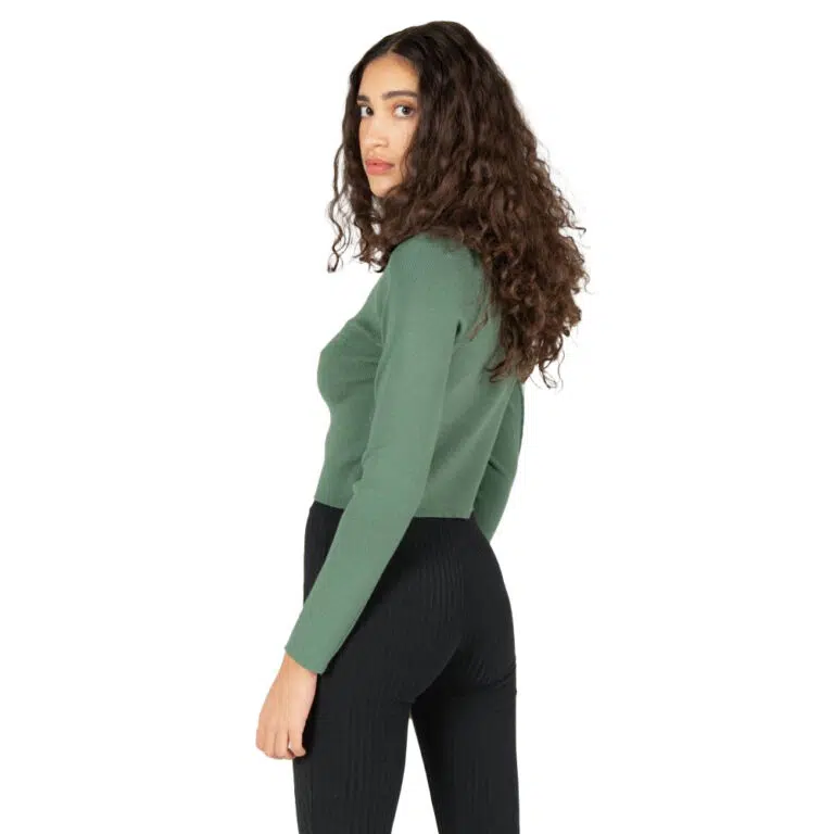 24 Colours Green Pullover