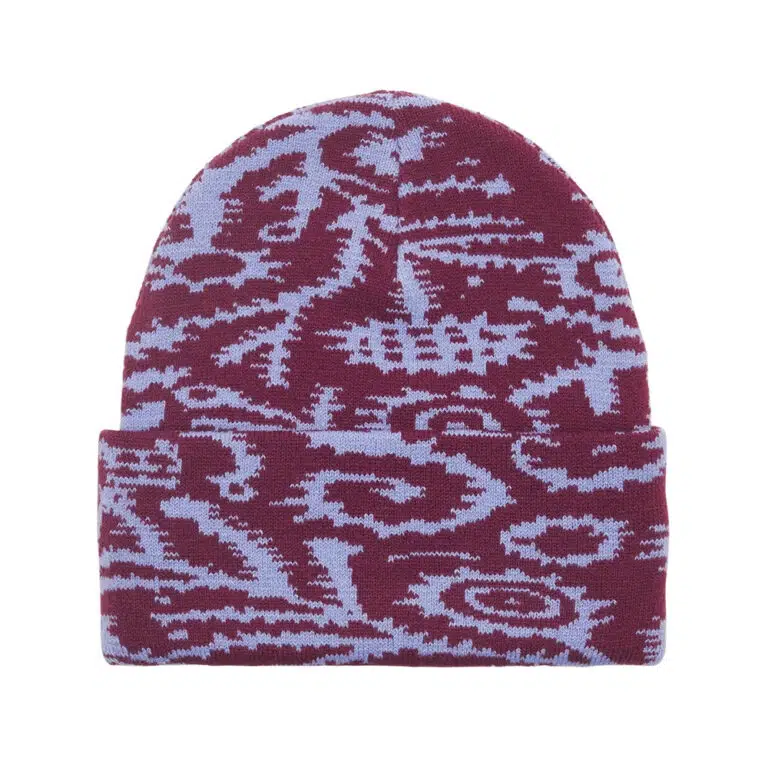 Obey Magnolia Unisex Beanie Beetroot Multi