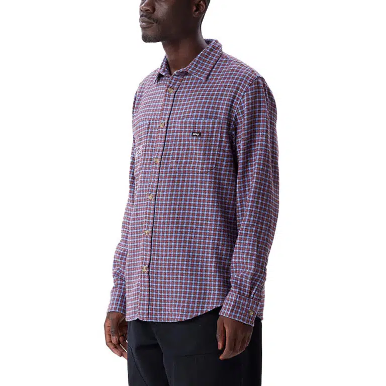 Obey Monty Shirt Digital Violet Multi