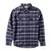 Vissla Central Coast Flannel Shirt Nightsade Blue