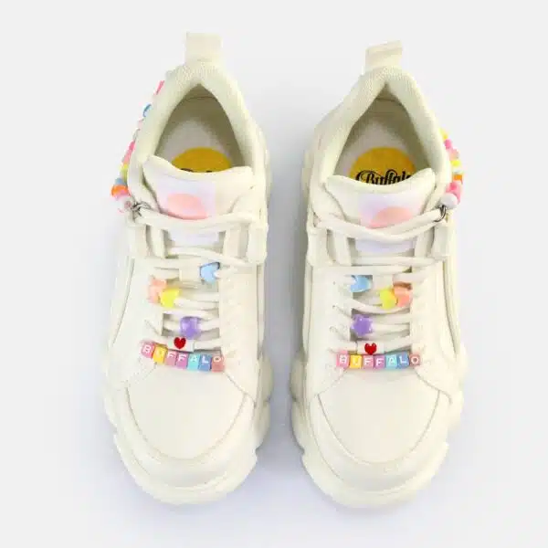 sneaker Buffalo CLD Corin Candy White