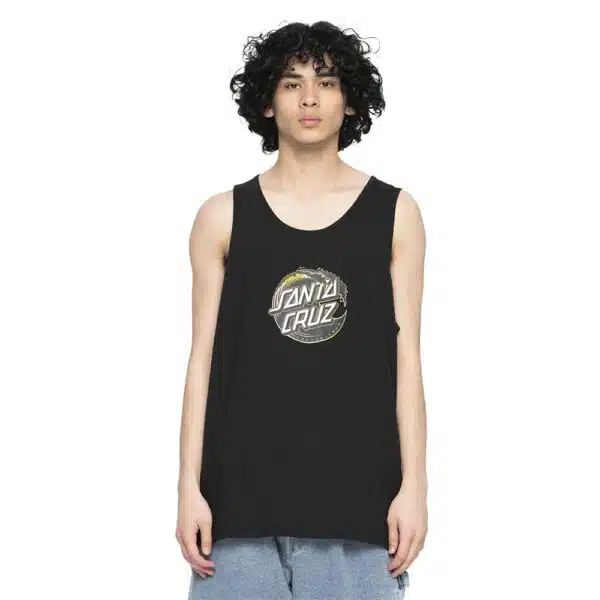 Santa Cruz Holo Wave Dot Vest Black