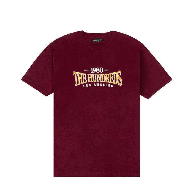 T-Shirt The Hundreds All Star Burgundy