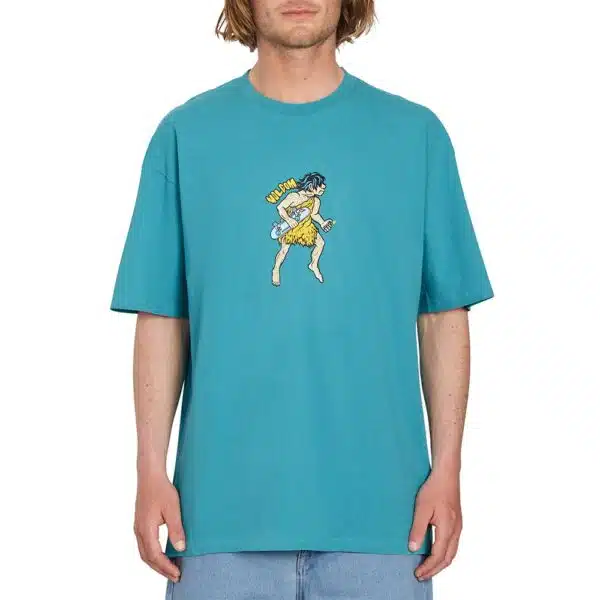 T-Shirt Volcom Todd Bratrud Temple Teal