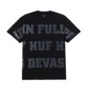 T-Shirt HUF Live Large Black