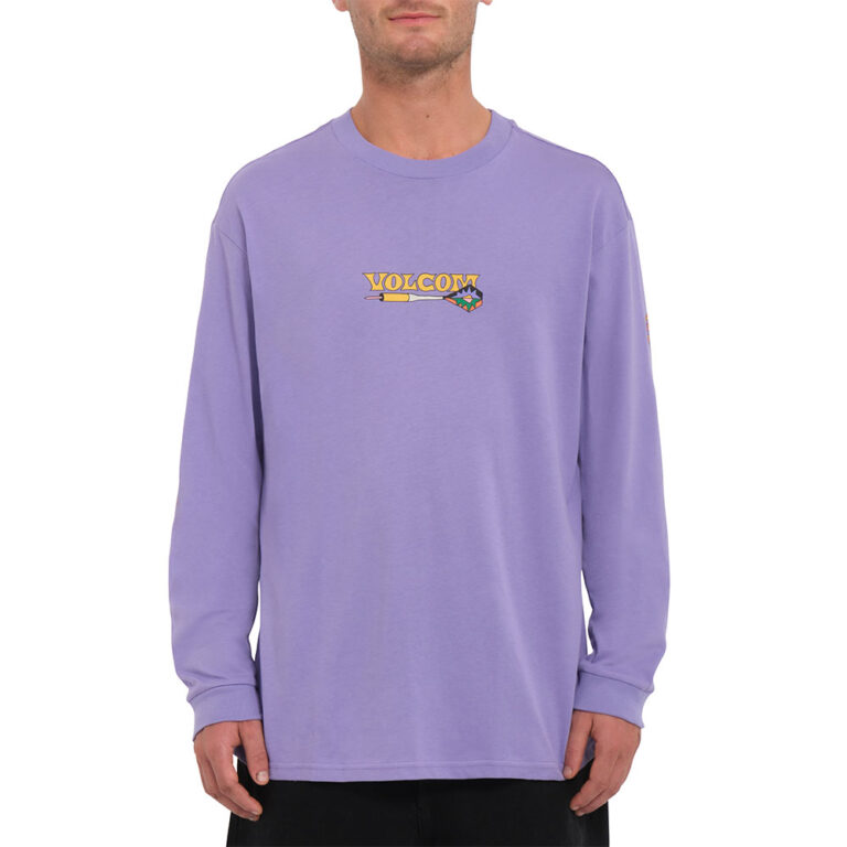 Volcom Nando Von Arb LS Tee Paisley Purple