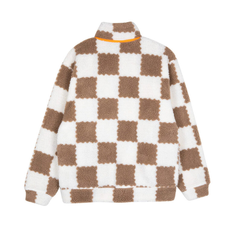 Santa Cruz Sydney Sherpa Fleece Brown Check