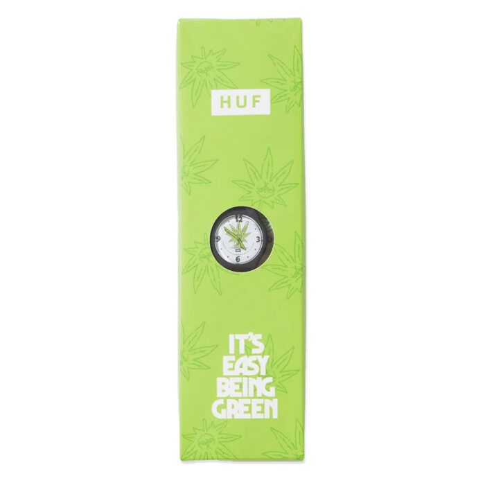 HUF Green Buddy Unisex Watch Black