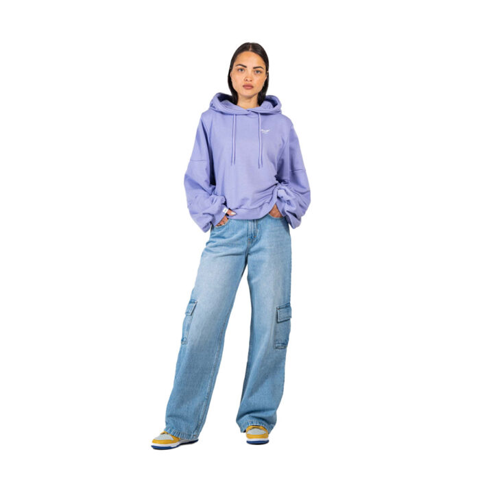 Reel Mia Cargo Denim Pant Light Blue