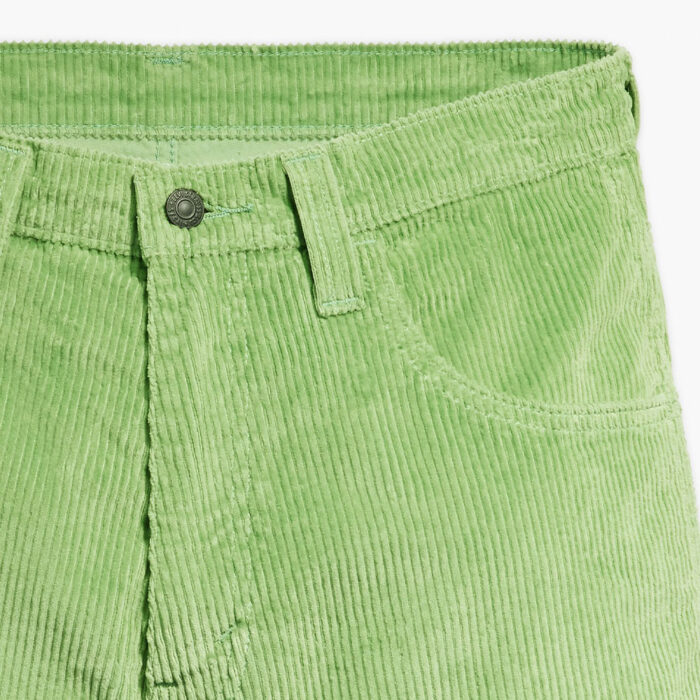 Levi's Skate Drop Cord Shorts Jade Green