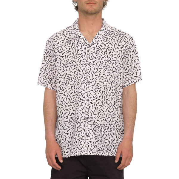 Volcom Asphalt Beach Shirt Lilac Ash