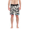 Volcom Lido Print Scallop Mod Boardshort 19'' Black White