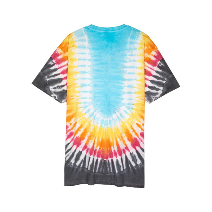 Santa Cruz Dressen Rose Crew T-Shirt Tie Dye Multi