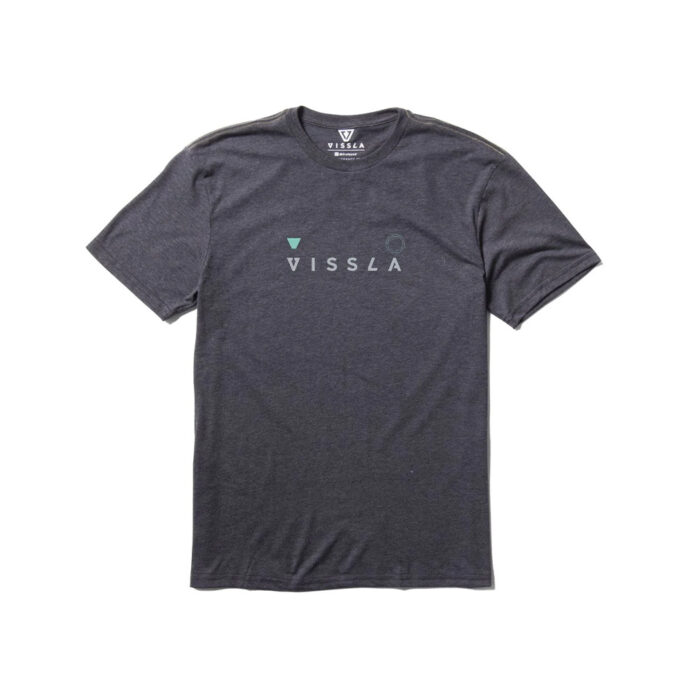 Vissla Caliper Comp Lite Eco Performance Tee Black Heather