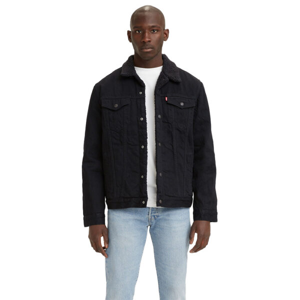 Levi's Type 3 Sherpa Trucker Jacket Black