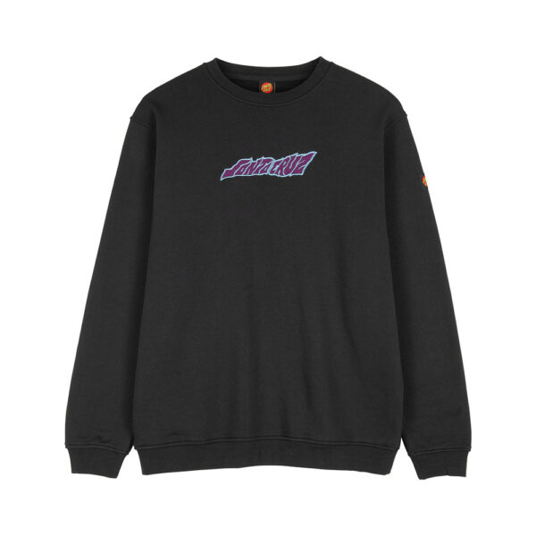 Santa Cruz Creep Crewneck Black