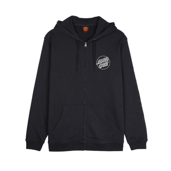 Santa Cruz Kendall Atomic Zip Hood Black