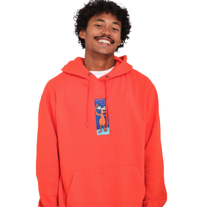 Volcom Olivmoose Hoodie Bright Red