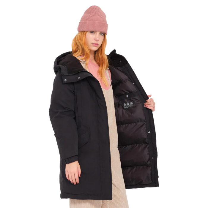 Volcom Sleepi Puff Up Parka Jacket Black