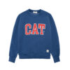 Cat WWR Varsity Unisex Crewneck Bright Blue