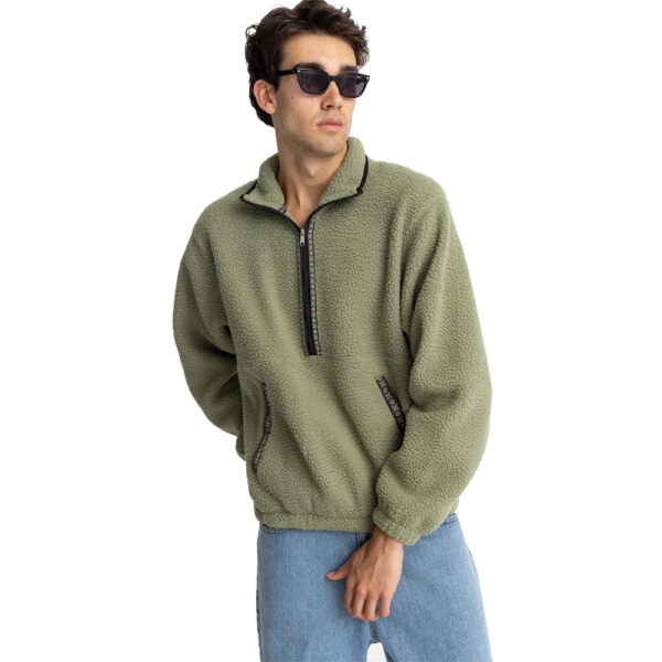 Rhythm Sherpa Pullover Sage