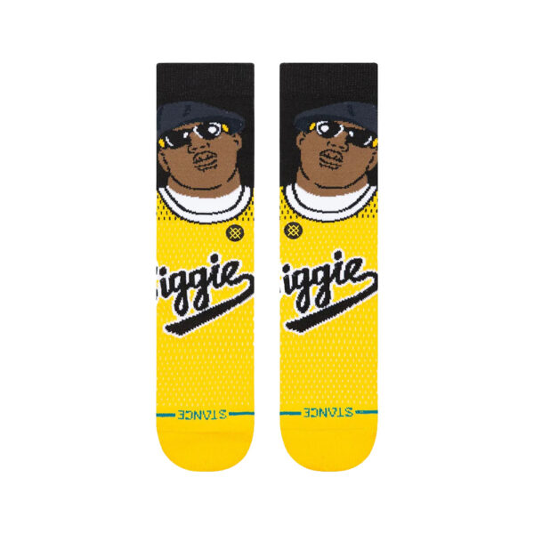 Stance x The Notorious B.I.G Juicy Unisex Crew Socks Yellow