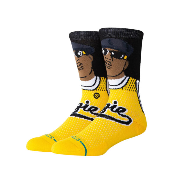 Stance x The Notorious B.I.G Juicy Unisex Crew Socks Yellow