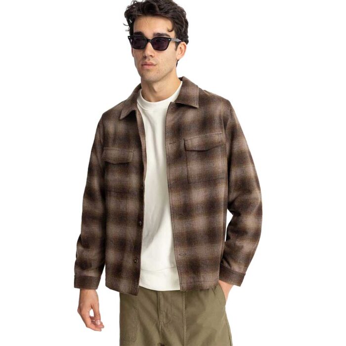 Rhythm Criss Overshirt Cedar