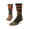 Stance Primal Light Quarter Running Socks Olive