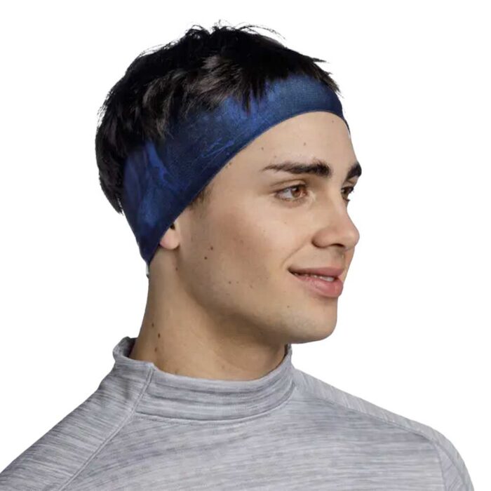 Buff Coolnet UV Wide Headband Arius Blue