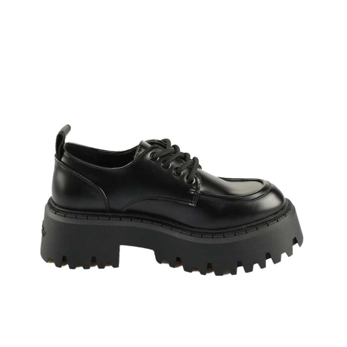 Buffalo Aspen Lace Up Loafer Black