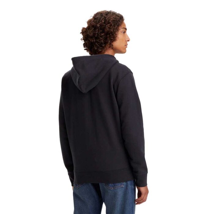 Levi's Original Zip Up Hoodie Mineral Black